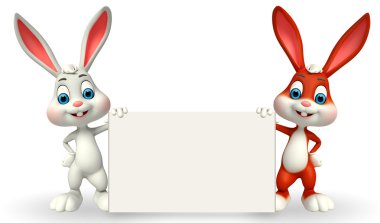 Easter bunnies kartı