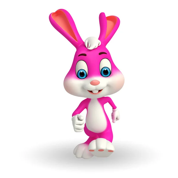 Easter pink Bunny — Stock Photo, Image