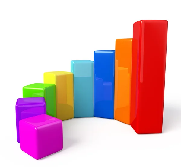 Business graph — Stock Photo, Image