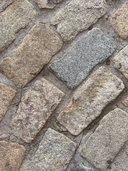 Pflastern Alter Steine Hintergrund Nahaufnahme — Stockfoto