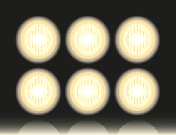 projektör, projektörler, lambalar, fenerler, arka plan.