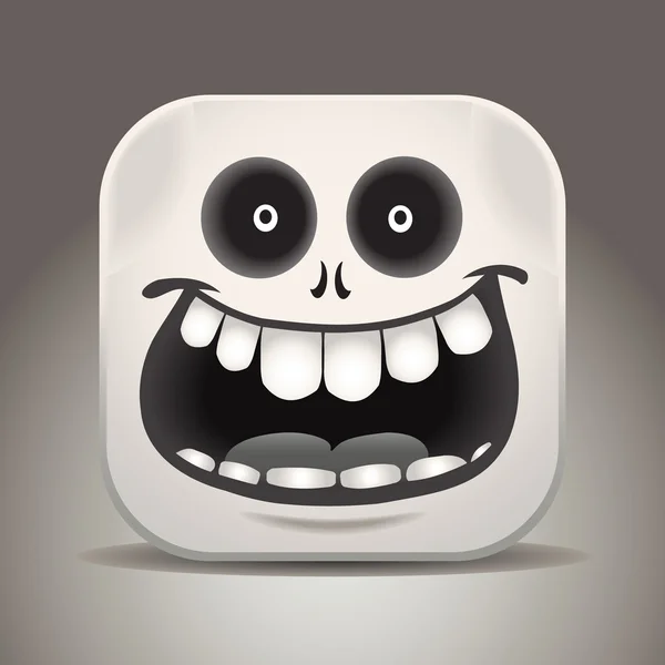 bir kafatasının bir simge..