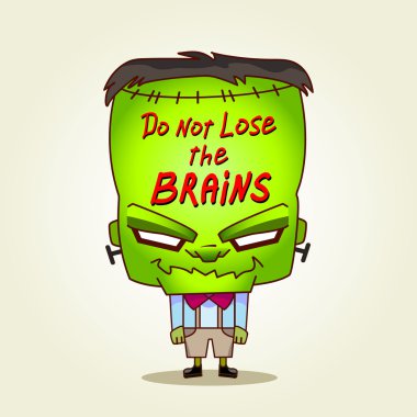 Frankenstein. beyin kaybetmek yok.