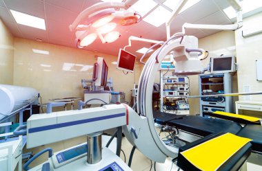 Hastane cerrahi tıp teknolojisi sağlık hizmetleri. Cerrahi profesyonel iç operasyon koğuşu..