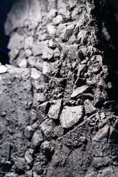 Textur Hintergrundschichten Und Risse Sedimentgestein Der Felswand Klippe Des Felsenberges — Stockfoto