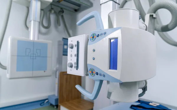 Tecnología Hospitalaria Moderna Sanitaria Equipos Médicos Profesionales Rayos — Foto de Stock