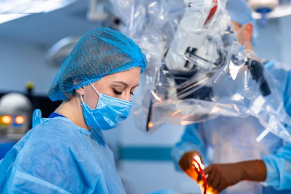 Emergency Operative Specialists Professional Medical Surgery Treatment — Stockfoto