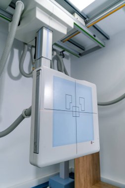 X-ray modern tıbbi ekipman. Sağlık Radyolojisi Tarayıcısı.
