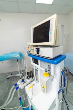 Tıbbi profesyonel ekipman. Sağlık hizmetleri bilgisayar dijital teknolojileri.