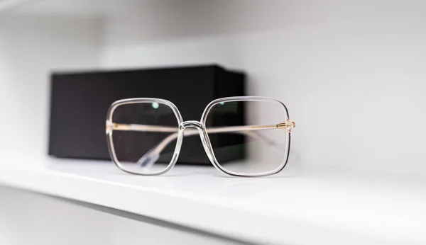 Stylish Elegance Eyeglasses Optical Correction Eyesight Device — Foto Stock