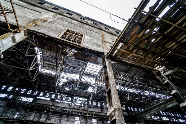 Rifiuti Edili Dopo Demolizione Dell Edificio Costruzione Macerie Mattoni Pietre — Foto Stock