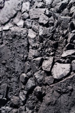 Kaya gibi siyah ve beyaz. Granit dekoratif kaya malzemesi.