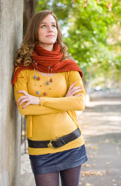 Kleurrijke harmonie voor herfst fasion. — Stockfoto