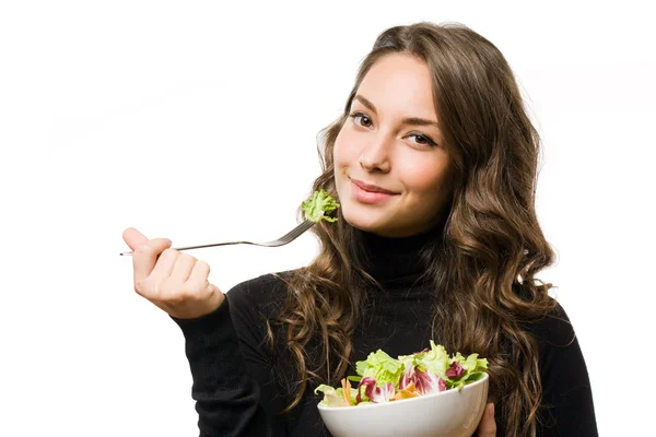 Saftiger frischer Salat. — Stockfoto