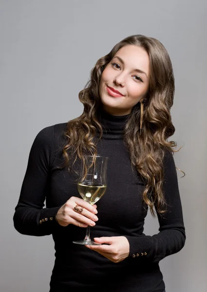 Wein genießen. — Stockfoto