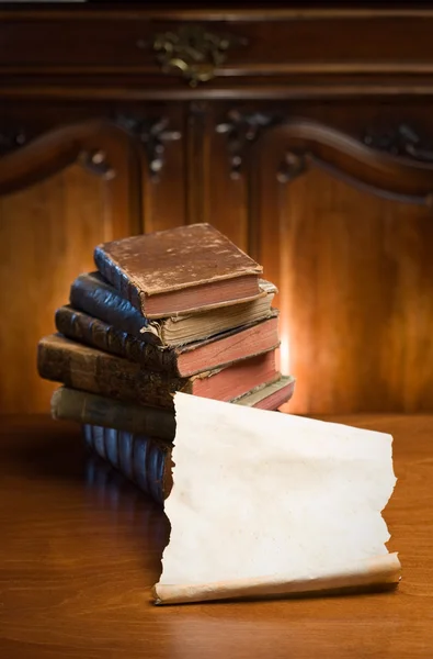 Geheimnisvolle Bücher. — Stockfoto