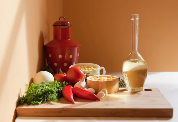 Ingredientes frescos y saludables. — Foto de Stock