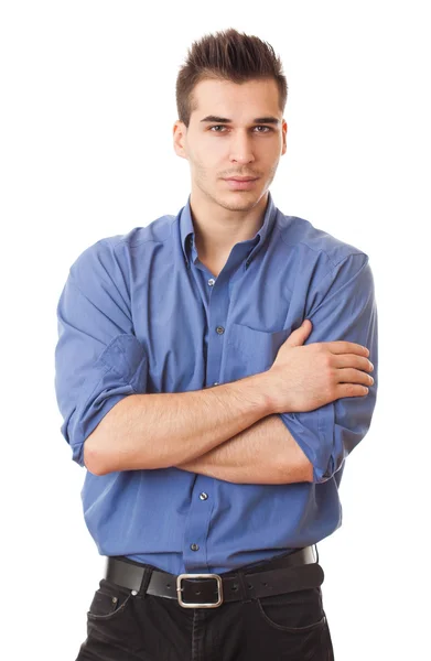 Jovem confiante. — Fotografia de Stock