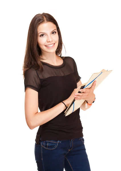 Cute young student. Stock Picture