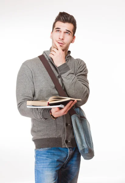 Handsome young student. — Stock Photo, Image