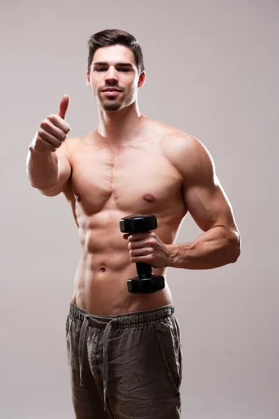 Modello di fitness . — Foto Stock