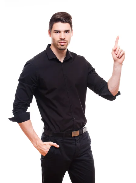 Cool handsome businessman. — Stock Photo, Image