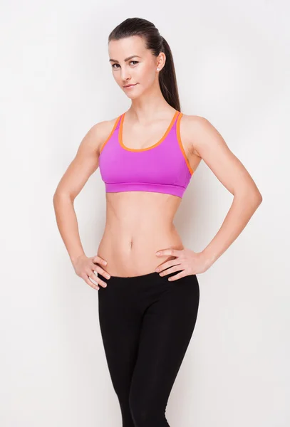 Very fit and slender. — Stock Photo, Image