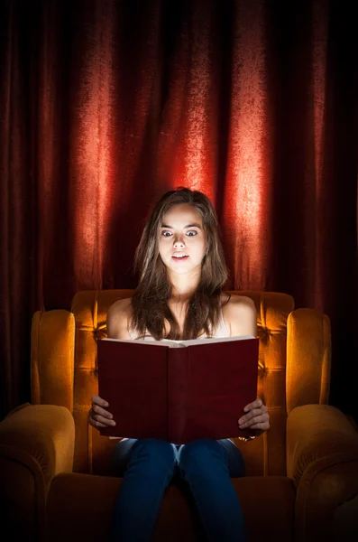 Spännande bok. — Stockfoto