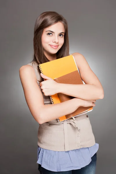 Cute young student. — Stock Photo, Image