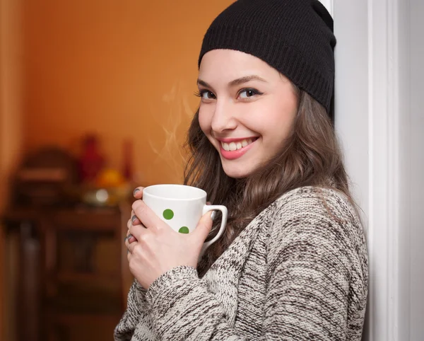 Mysig och avslappnad. — Stockfoto