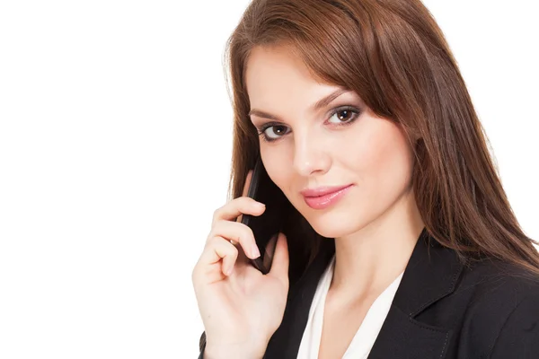 Gorgeous brunette businesswoman. — Stock Photo, Image