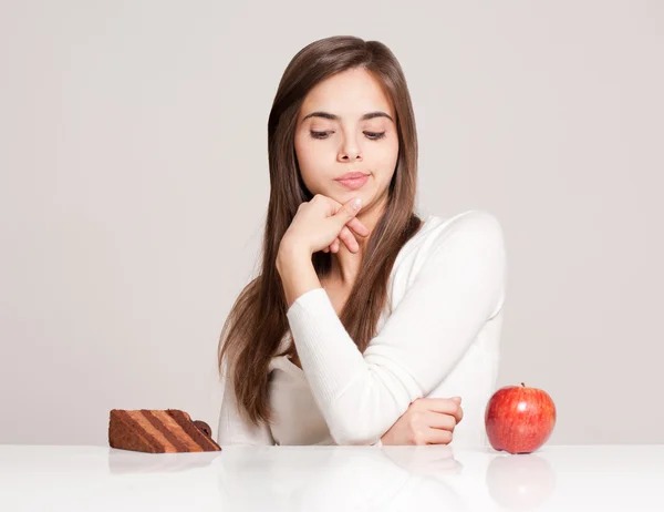 Ernährungswahl. — Stockfoto