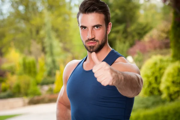 Stark und gesund. — Stockfoto