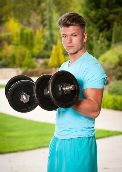 Stark und fit. — Stockfoto