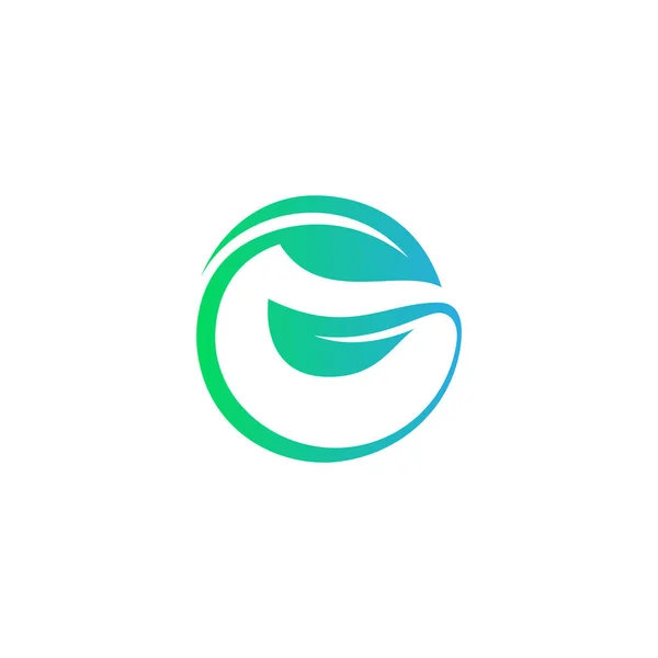 Einfaches Wachstum Natur Logo Vorlage Design Vektor Vektorabbildung Eps Eps — Stockvektor