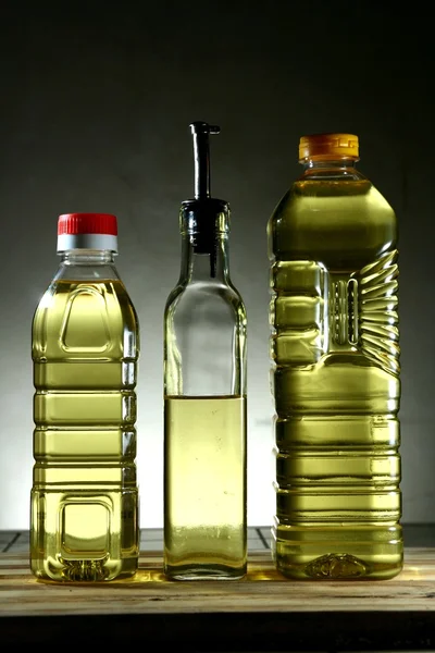 Cooking Oil in Different Bottles