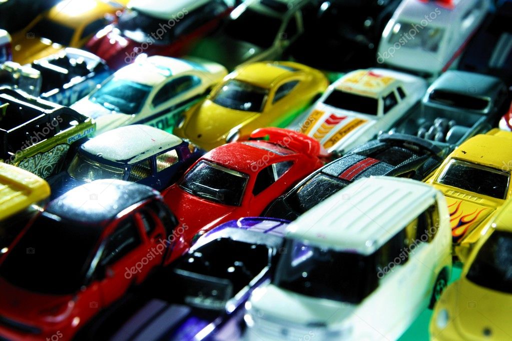 different toy cars