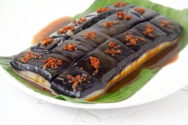 Photo Popular Filipino Snack Dessert Food Called Sapin Sapin Layered — Photo