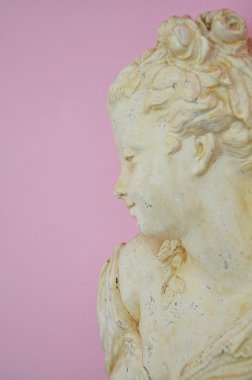 genç güzel kadın güzel heykel