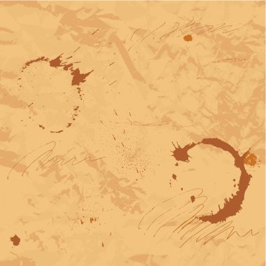 Dikişsiz desen - doku eski buruşuk kağıt levha. hazır mısınız