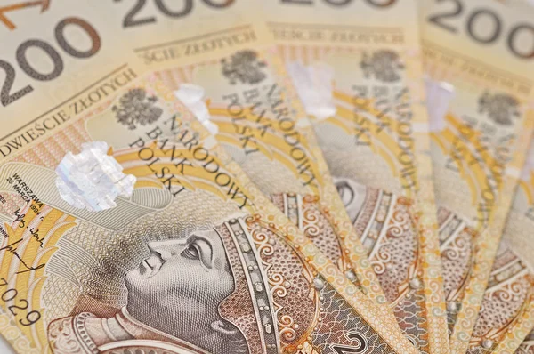 Dinero polaco — Foto de Stock
