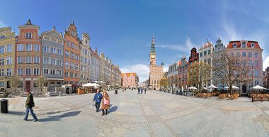 Eski Gdansk kasabası