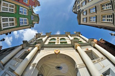 Eski Gdansk kasabası