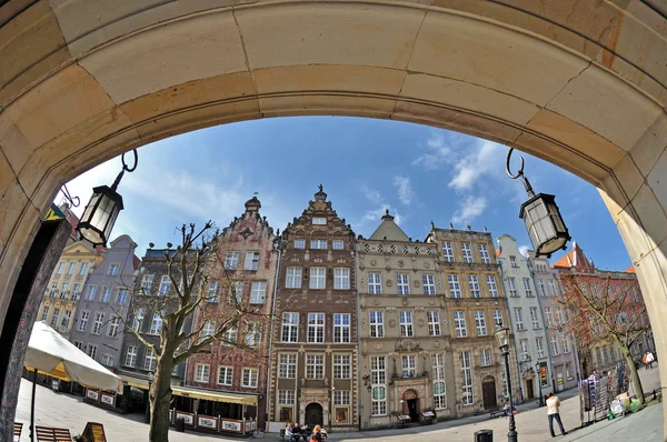 Old town of Gdansk — Stock Photo, Image