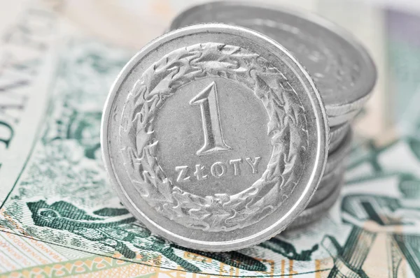 Poolse zloty — Stockfoto