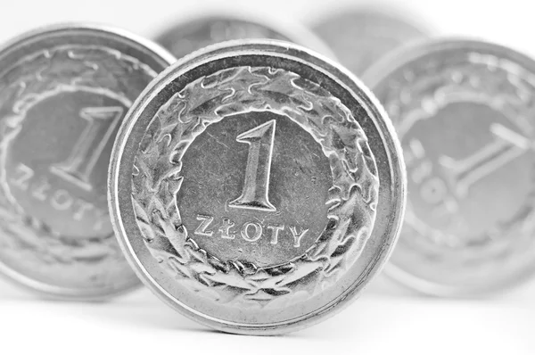 Polish zloty — Stock Photo, Image