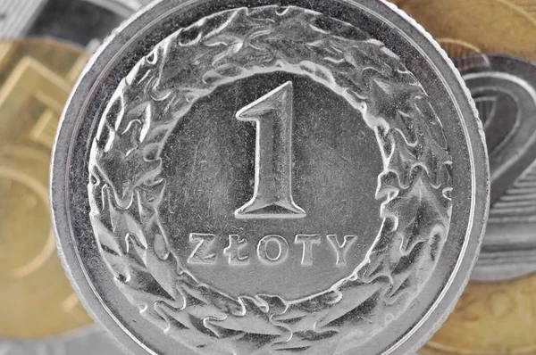 Polnischer Zloty — Stockfoto