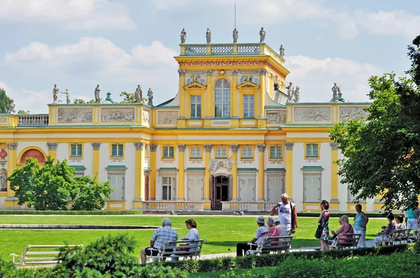 Palácio de wilanow — Fotografia de Stock