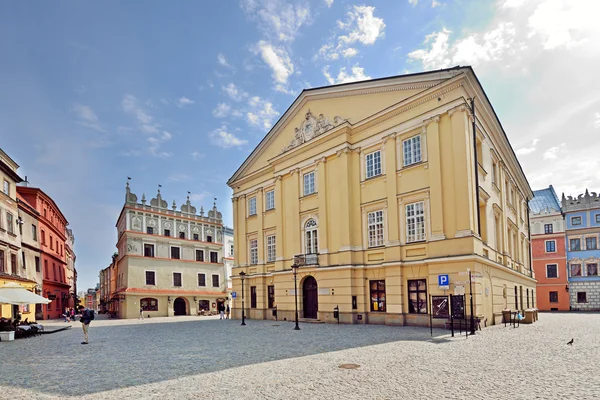 Il centro storico di Lublino — Foto Stock