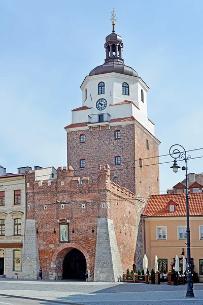 Portão de Cracóvia em Lublin — Fotografia de Stock